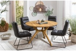 Стол обеденный RAUND 3 массив дуба